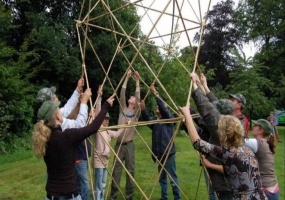 Bamboo Structure building activity 